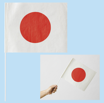 日の丸紙旗（100本セット）
